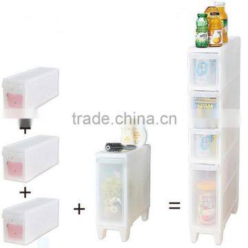Plastic Caught Between Multilayer Drawer Storage Carts photo-2