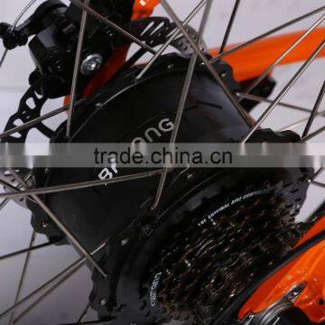 Popular Style 26inch Atv Electric Bike CE Approved Cheap Fat Tire Electric Bike With High Power 48V 250W-750W photo-6