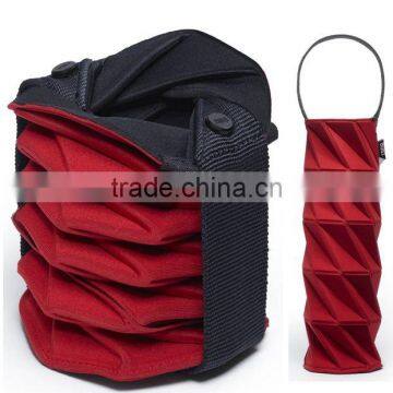 new design cheap neoprene wine bottles cooler tote bag