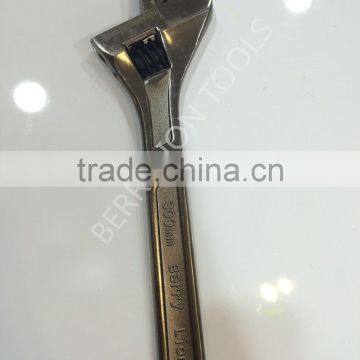 Berrylion Black Nickel Adjustable Wrench 8"/200mm Black Finished Adjustable Wrench photo-4