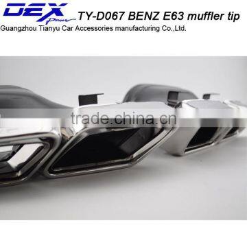 DEX TianYu Hot Sale Car Accessories Tuning B-enz Amg E63 Exhaust Muffler Tip photo-3