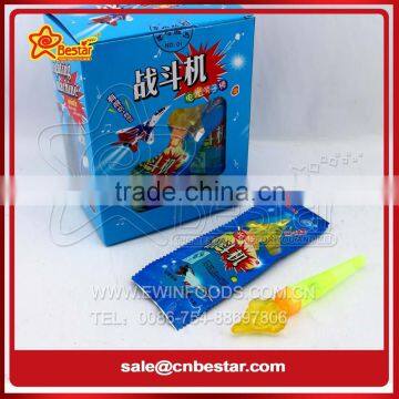 Hot Sale Halal Whistle Pop Plane Light Up Lollipop