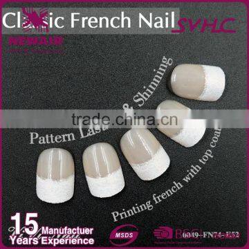 Beauty Nail Tips French Style Fake Nail Tips for Decoration Nail Tips photo-2