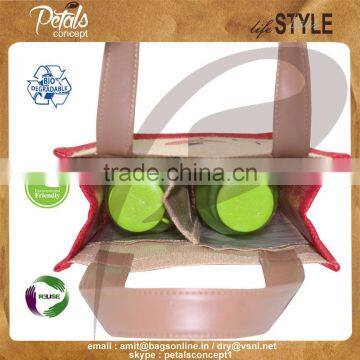 Wine Bag With PU Handle photo-4