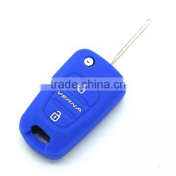 Hot-sale Product Custom 3 Button Smart Remote Key Silicon Cover for Hyundai photo-3