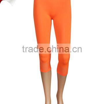 Fluorescence orange sex korea leggings/sexy leggings for women