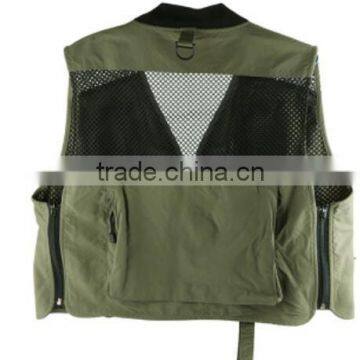 Black High Visibility Safety Vest Fishing Safety Vest photo-2