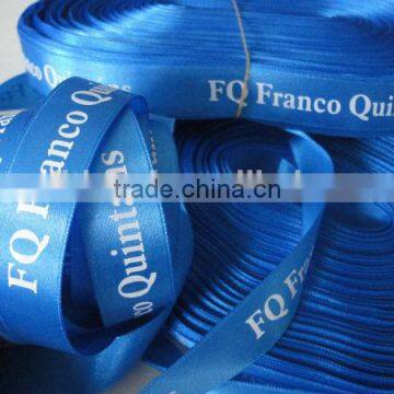 China Direct Factory Custom Colorful Polyester Ribbon Satin Woven Ribbon for Gift Bag photo-3