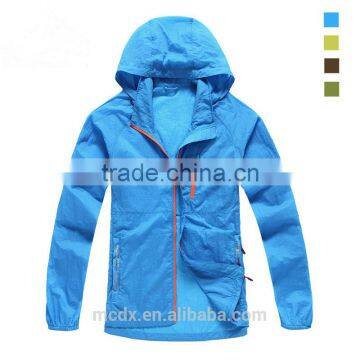 Mens Cycling Coat Extra-light Ultra-thin Skin Outdoor Jacket