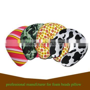 polyester fabric cover u shape children pillow