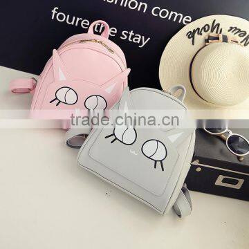 2017 Fancy Cartoon Fashion Bag Leather Laptop Backpack photo-6