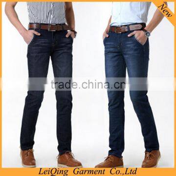 Latest designs high quality wholesale mens cheap blue jeans trousers