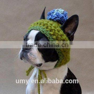 Ponpon Muffler Knit Pet Clothes For Dog Hat Dog Product photo-3