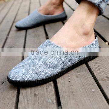 Zm50252b Fashion Men Slipper Linen Casual Men Shoes