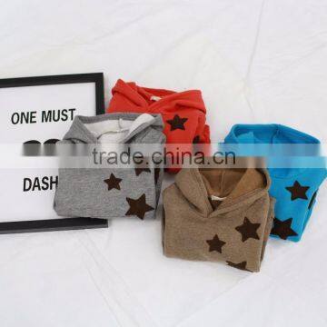 Children Girl and Boy Star Hoodies Coat Korean Girl Winter Coat photo-6