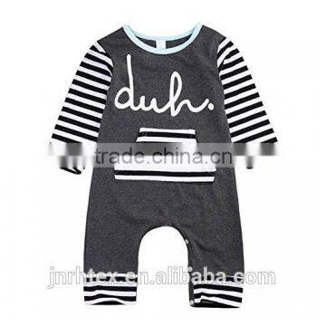 100% Cotton Custom Design Print Baby Clothing Onesie photo-4
