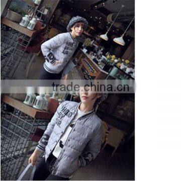 2016 New Fashion Baseball Casual Women Winter Jacket photo-2