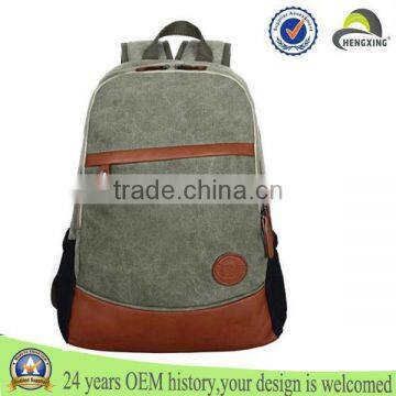 2014 Wholesale Custom Canvas Waterproof Backpack Travelling Sport Backpack photo-3