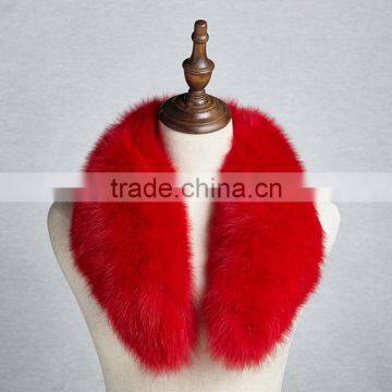 Myfur China Wholesale Genuine Fox Fur Collar for Women Winter Jackets Trim