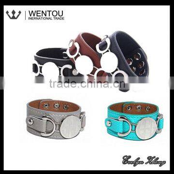 Fashionable Personalized Leather Bracelet photo-6