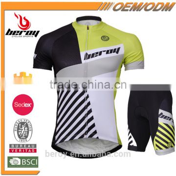 BEROY 2016 Custom Biking Clothes Set for Pro Team, Zebra Stripe Printed Cycling Clothing