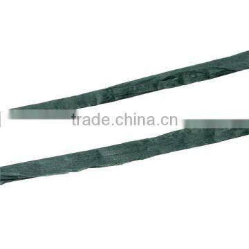 Raffia Paper Jewelry Ribbon Cord Dark Green 0.2mm, 4.0mm-8.0mm, 2 Rolls (Approx 20 M/Roll) photo-3
