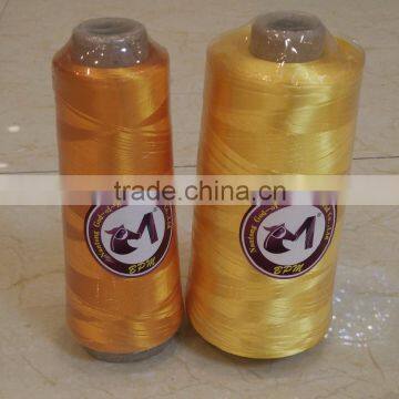 Designer customized rayon threads for machine embroidery