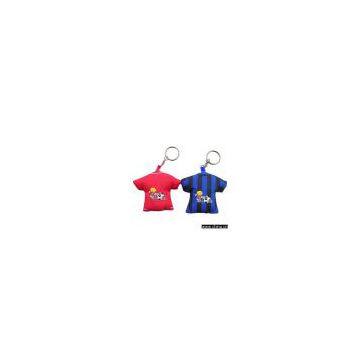 Cloth T-Shirt Keychains