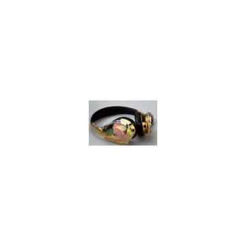 NEW Monster Diamond Tears Headphones Stereo in Black/white/gold