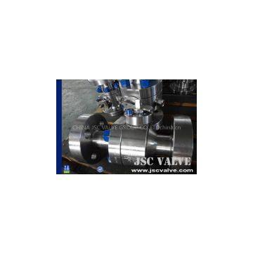 forged floating ball valve F51