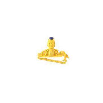 Yellow PP Flexible structure Mop Clip Holder Refill without handle