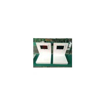 7 Inch 5MM White Acrylic POS LCD Display With 128MB - 8GB Flash Memory Card