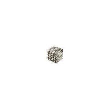 Purple / Nickel Plated Neodymium Ball Magnets Puzzle Cube Toy D3MM x 216PCS