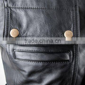 2016 Hot Selling Leather Jacket for Men photo-5