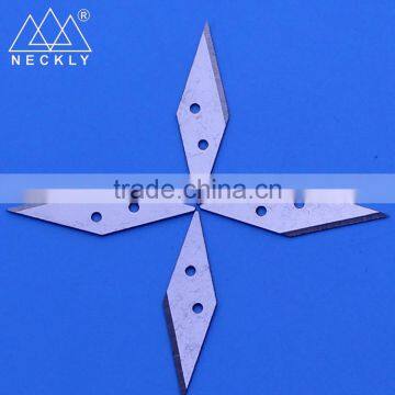 special shape cutting leather blades/cutting machine blades