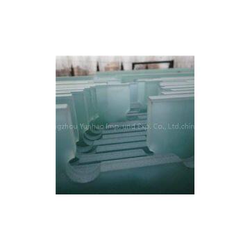 Double Tempered Laminated bullet Proof glass