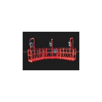 Customized Red Arc Adjustable High Working Powered Suspended Access Platform