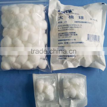 Medical cotton ball