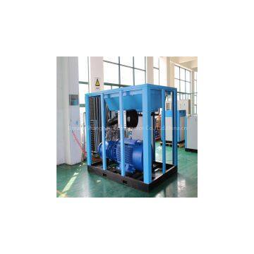 300hp 5.7-40m3/min air compressor with screw type