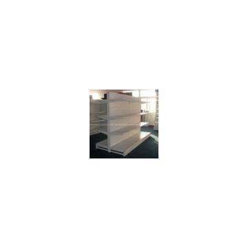 double side supermarket shelf