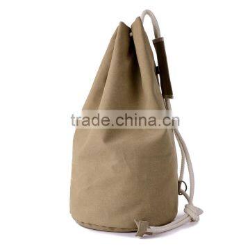 Best Selling Khaki Color Men's Cross Body Men's Canvas Beach Bag photo-2