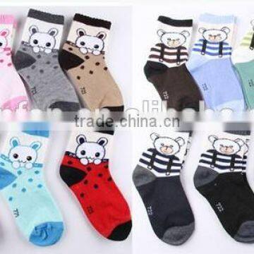 Autumn&winter High Quality 100%cotton Cartoon Cute Child Socks photo-2