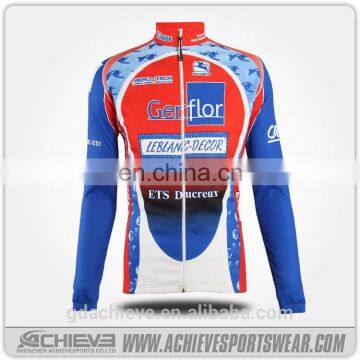 Cool Long Sleeves Cycling Team Jerseys oem cycling jerseys