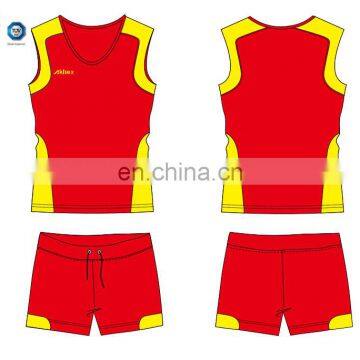 wholesale new design low MOQ china volleyball jersey