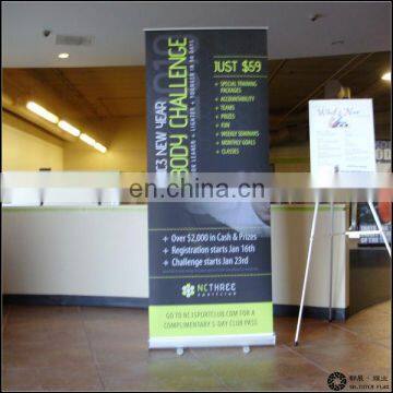 Indoor Advertising Roll Up Banner Stand