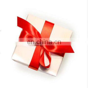 polyster tied bow for gift box