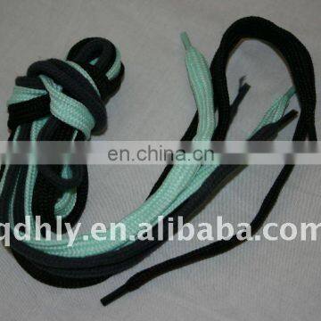 colorful cotton shoelace, flat cotton rope