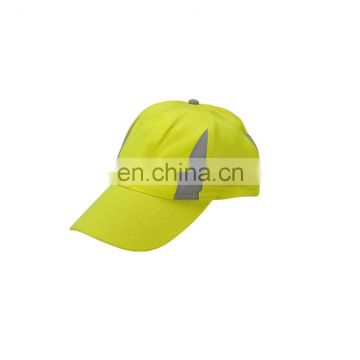 fluorescent Promotional Hi-vis Reflective knee Safety outdoor Sports hat