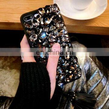 Luxury Mobile Cover Diamond Unique Silicone Phone Case For iphone 7 plus