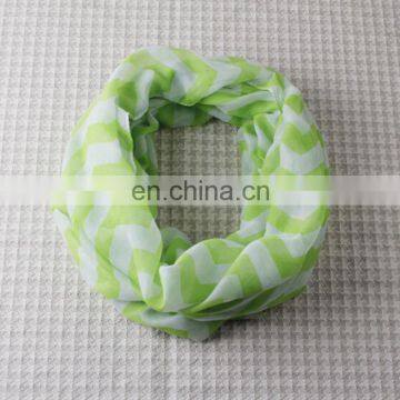 Stripe Keep Warm Korean New Style Silk Scarf